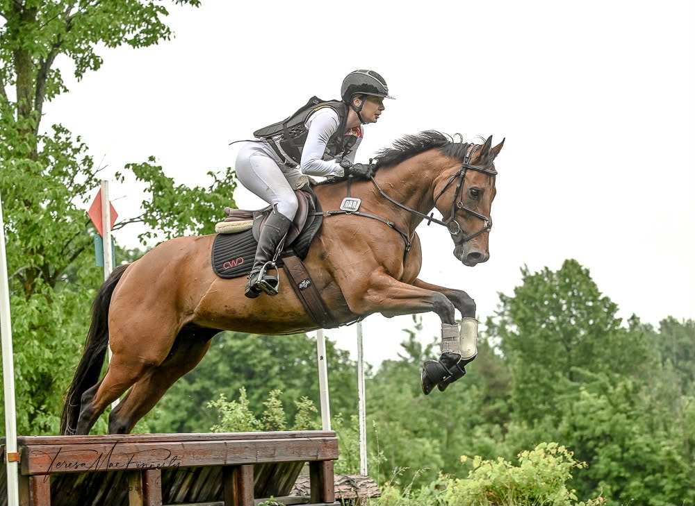 Twisted Authority Boss jumping cross-country