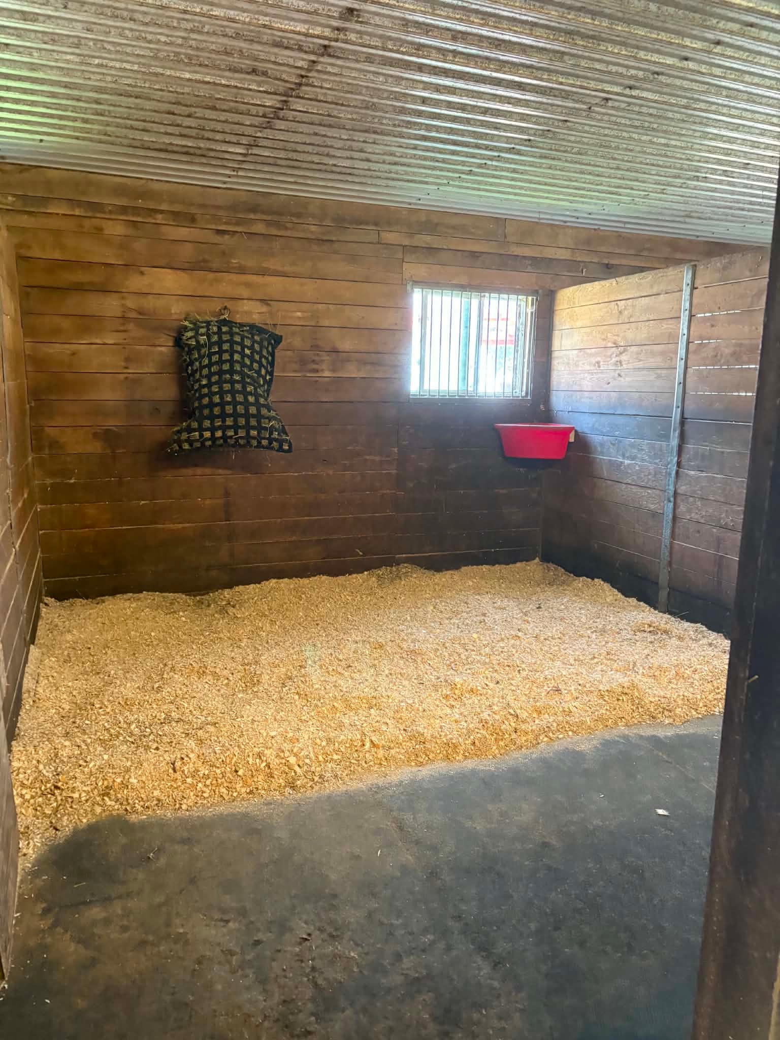 Freshly Bedded Stall